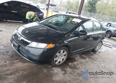 2007 Honda Civic Lx from USA, damaged, VIN 1HGFA16587L137939